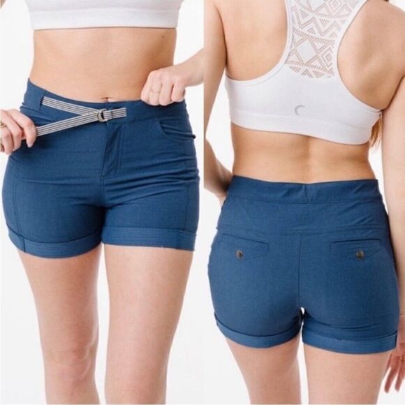 EXCELLENT CONDITION ZYIA ACTIVE BELTED NOT JUST A TRAIL HIKING SHORTS SIZE LARGE - Picture 1 of 6